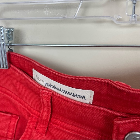 Anthropologie Pilcro Hyphen Red Rogue Shorts Size 30 | Run large - Picture 9 of 12